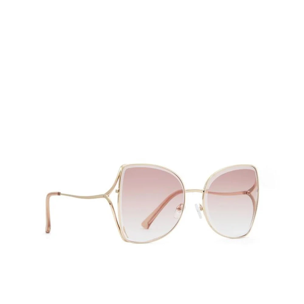 ALDO Gold Polycarbonate Sunglasses