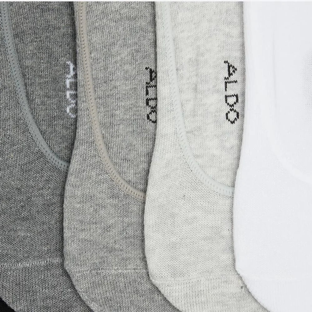 ALDO Gray Cotton Socks - UNI