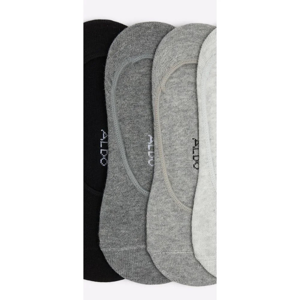 ALDO Gray Cotton Socks - UNI