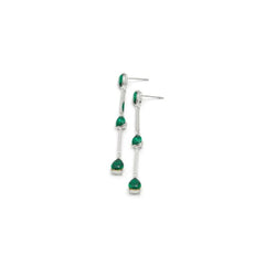 ALDO Green Elastane Earrings - One Size