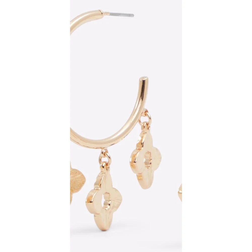 ALDO Green Elastane Earrings - One Size