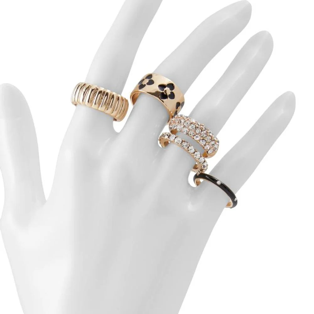 ALDO Multicolor Elastane Ring - S