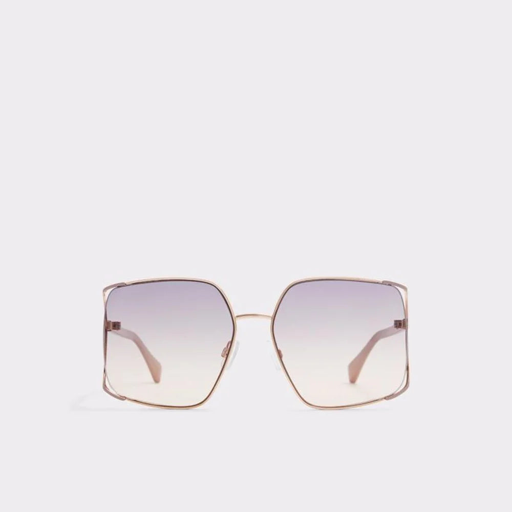 ALDO Rose Gold Polycarbonate Sunglasses