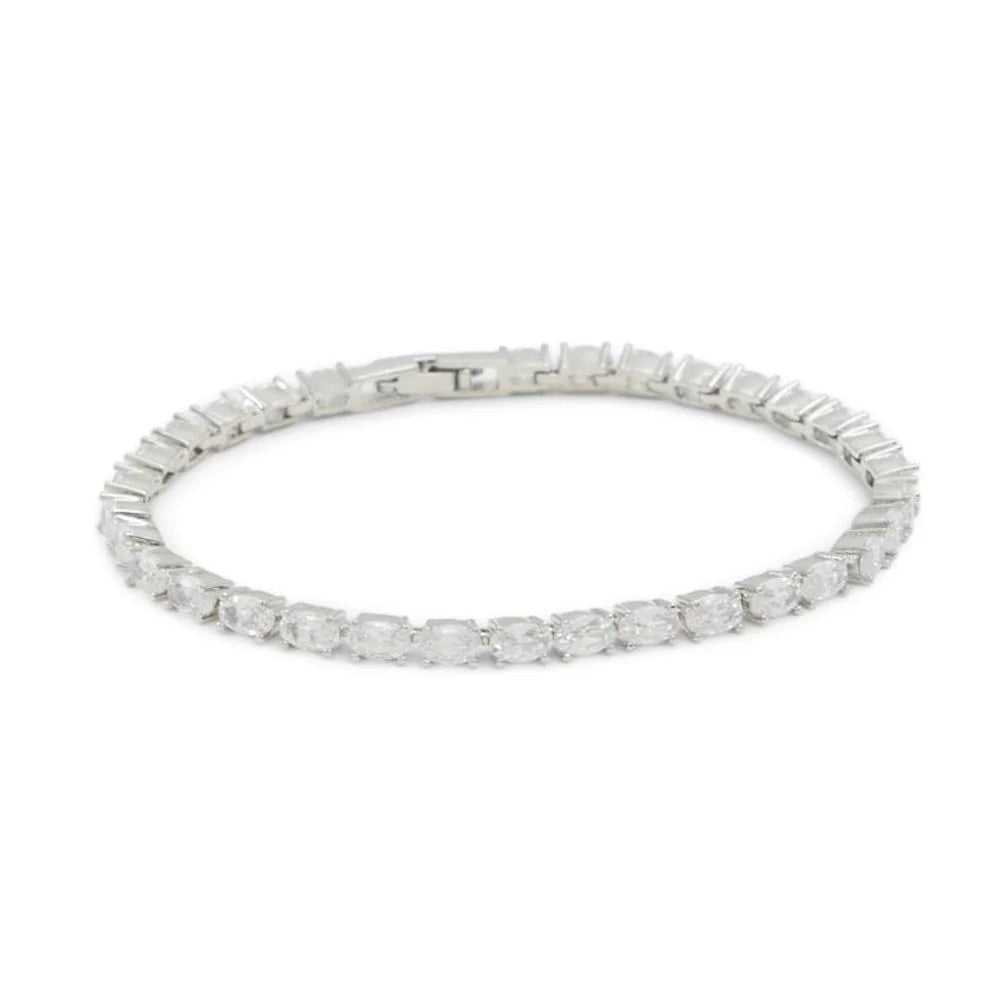 ALDO Silver Elastane Bracelet