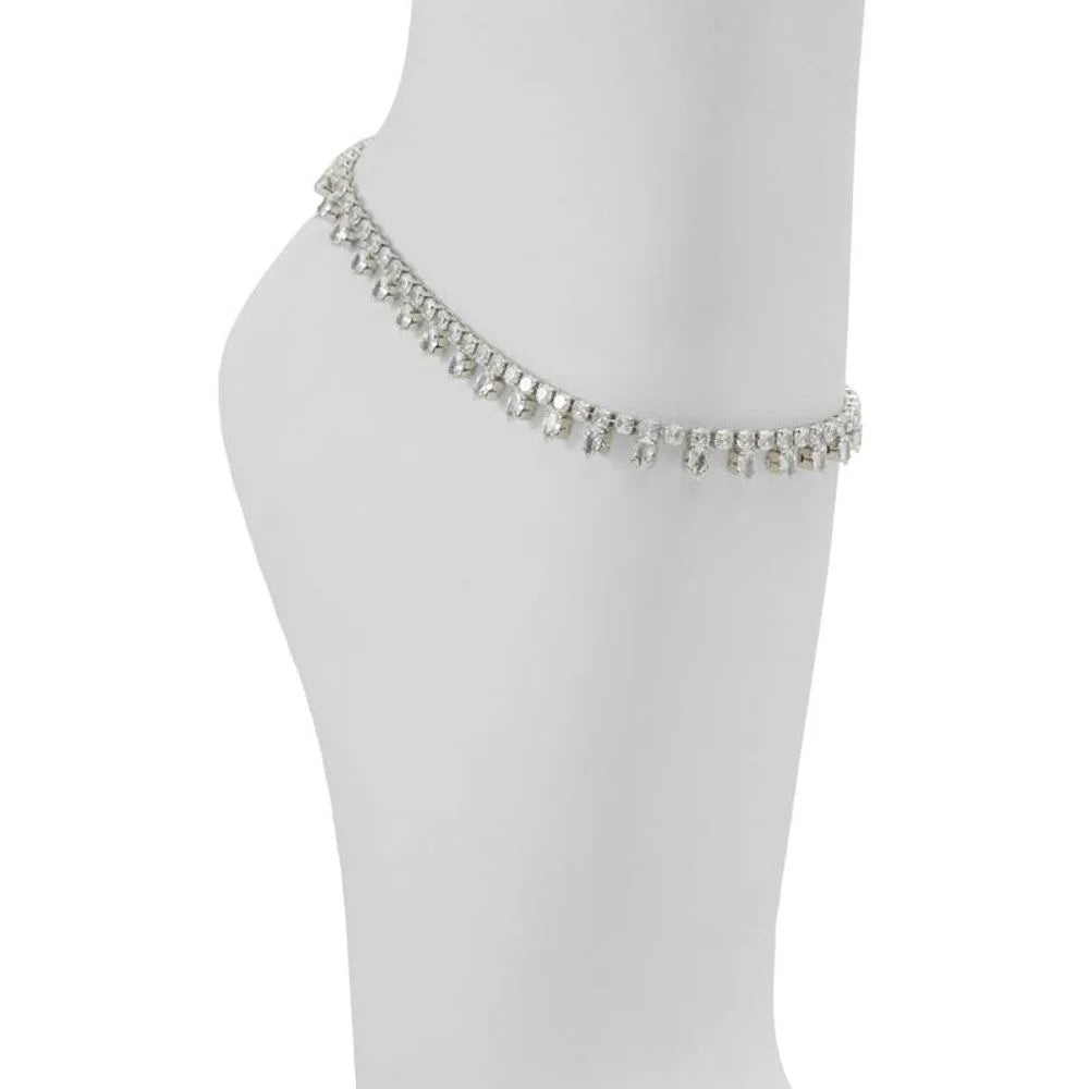 ALDO Silver Elastane Bracelet - One Size