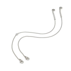 ALDO Silver Elastane Bracelet - One Size