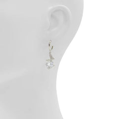 ALDO Silver Elastane Earrings - One Size