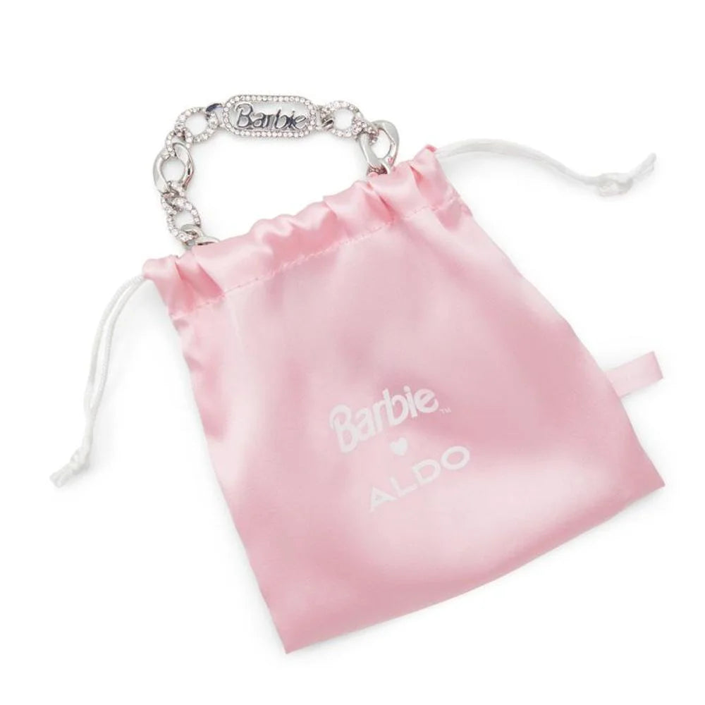 ALDO Silver Elastane Necklace - One Size