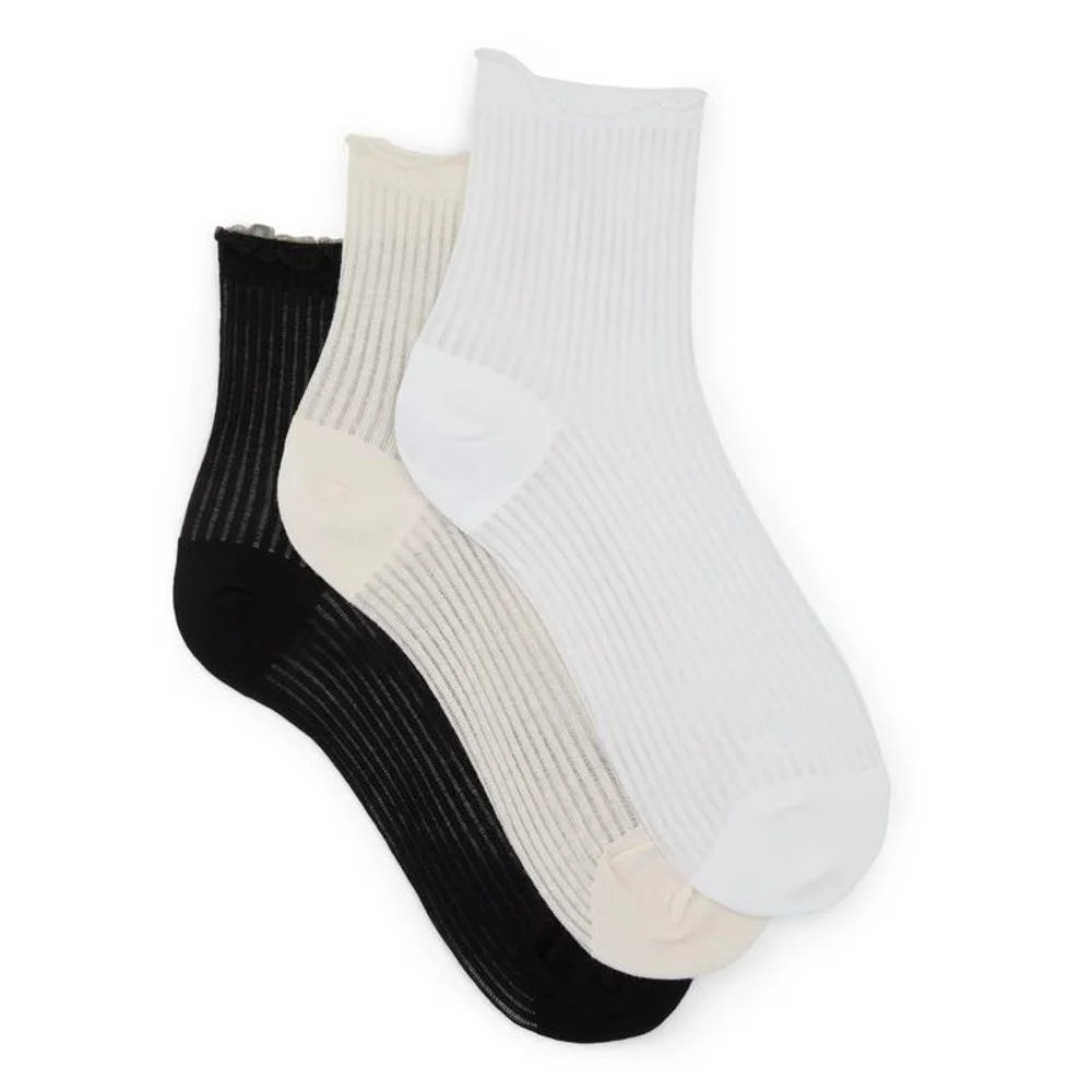 ALDO White Cotton Socks - UNI