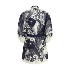 Alemais Multicolor Linen Casual Dress - 12 - Dresses