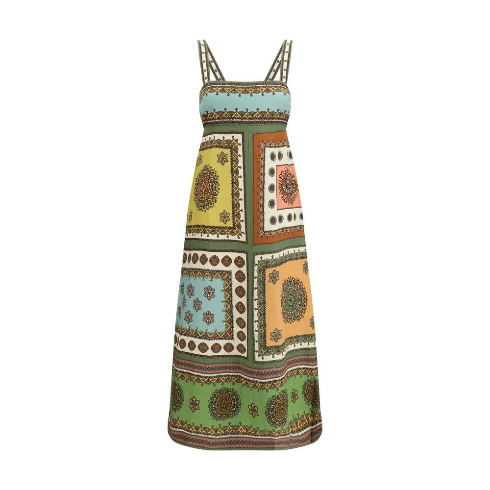 Alemais Multicolor Viscose Casual Dress - 8