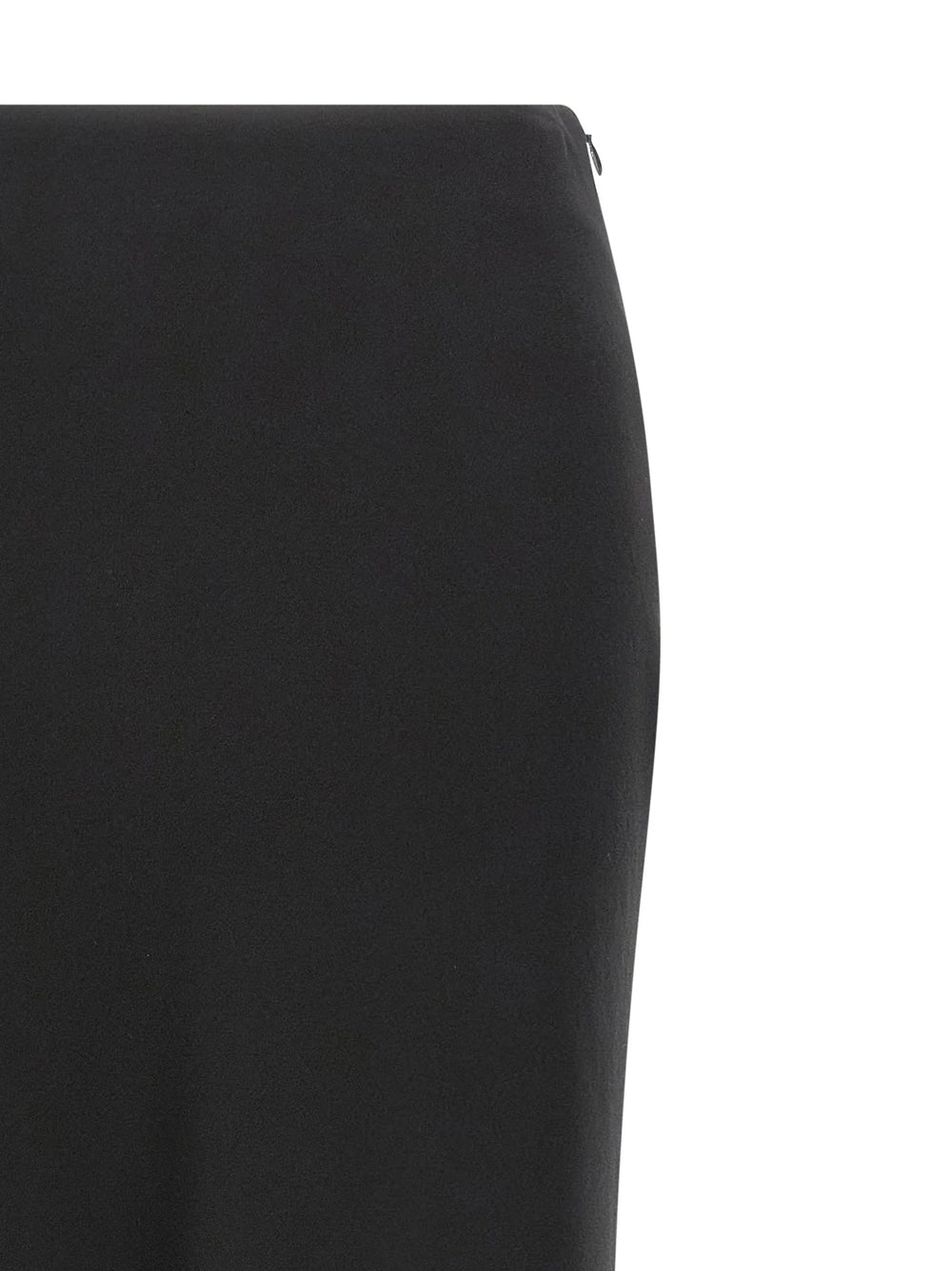 Alessandra Rich Black Virgin Wool Mini Skirt - IT42