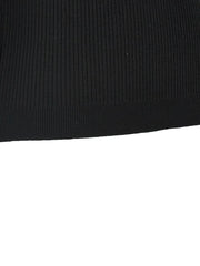 Alessandra Rich Black Wool T-Shirt - IT40