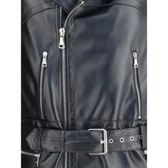 Alessandra Rich Leather Biker Jacket - IT38 | S - Bomber Jackets