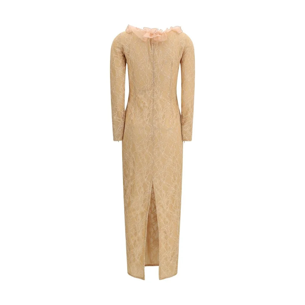 Alessandra Rich Multicolor Polyamide Cocktail Dress