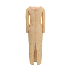 Alessandra Rich Multicolor Polyamide Cocktail Dress