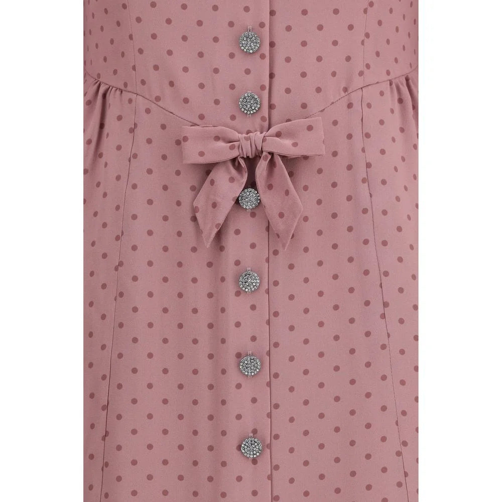 Alessandra Rich Multicolor Silk Casual Dress