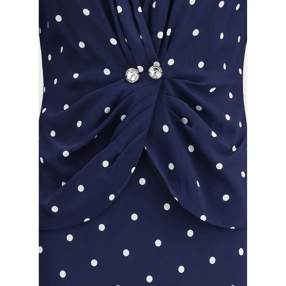 Alessandra Rich Polka dot Dress