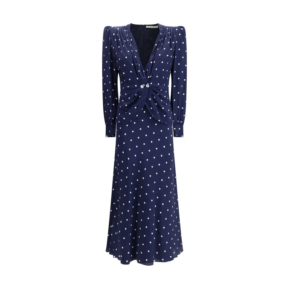 Alessandra Rich Polka dot Dress
