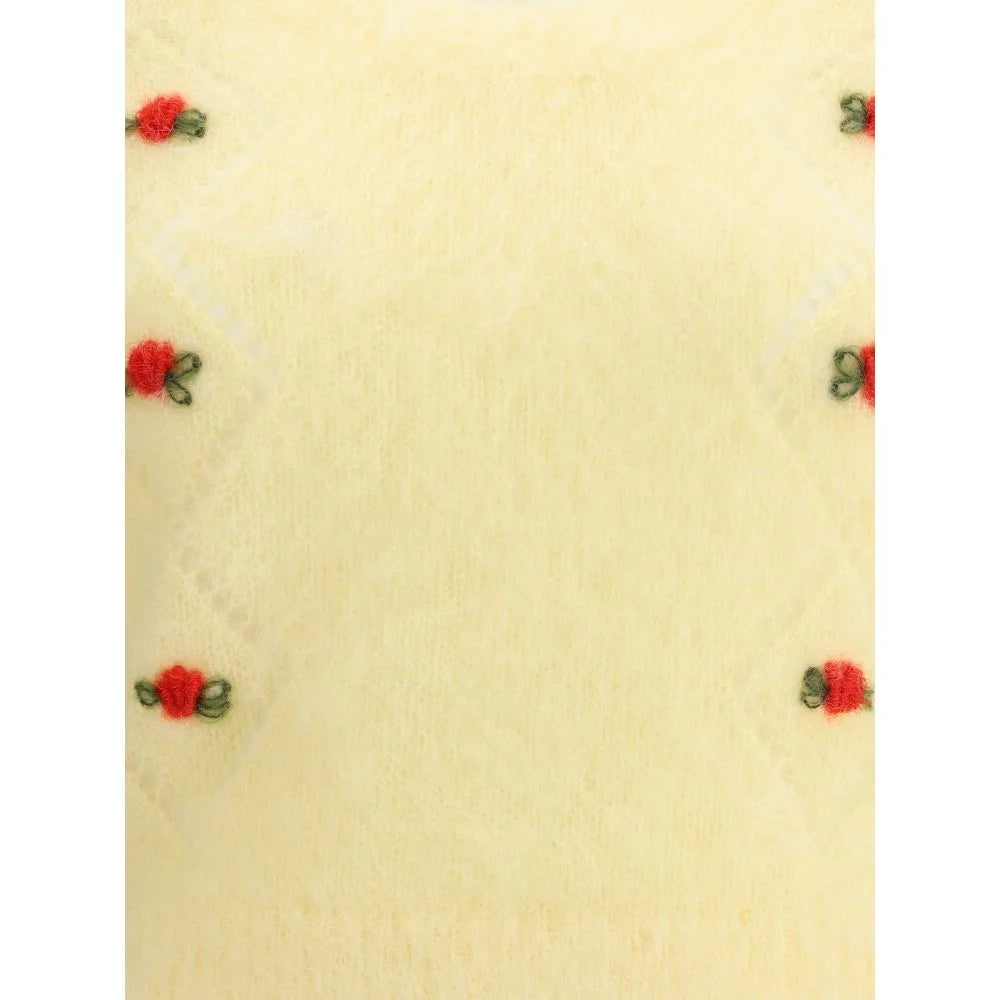 Alessandra Rich Short sleeve mohair Sweater - IT40 | M