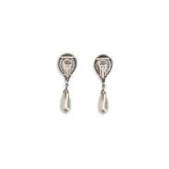 Alessandra Rich Silver Brass Earrings - One Size