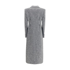 Alessandra Rich Tweed long Coat - IT44 | L