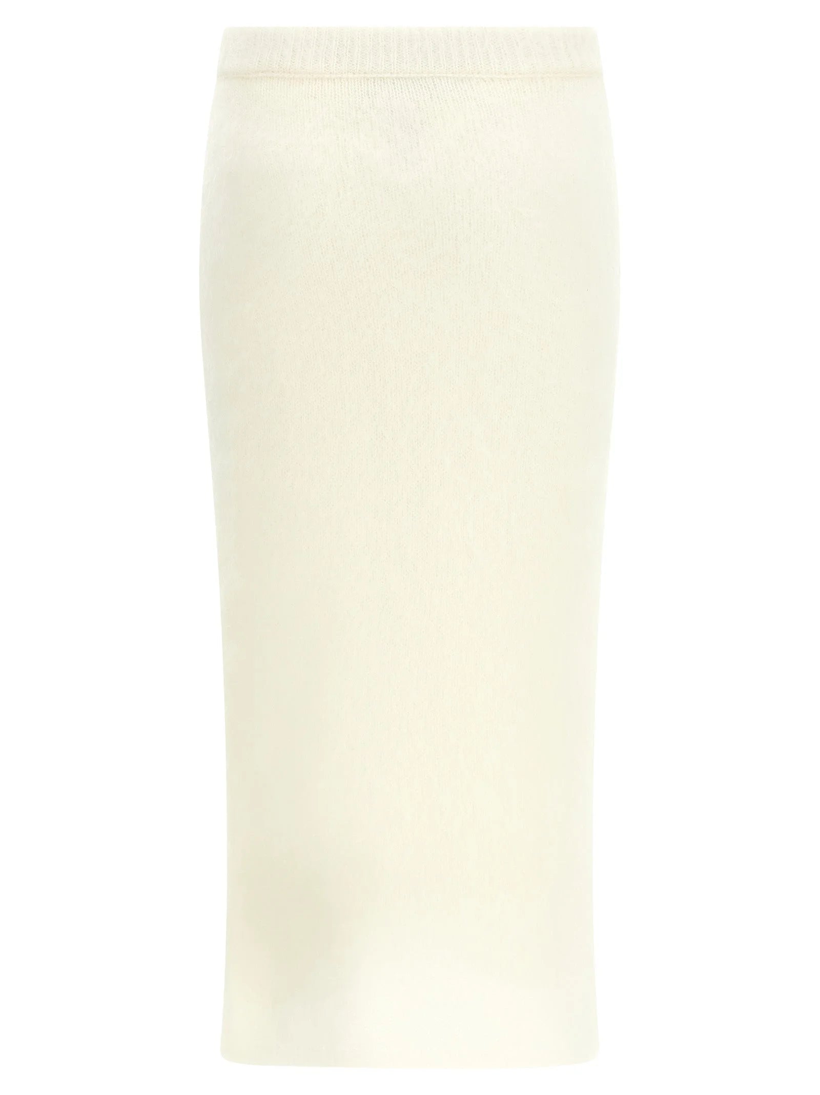 Alessandra Rich White Other Fibres Midi Skirt - IT40