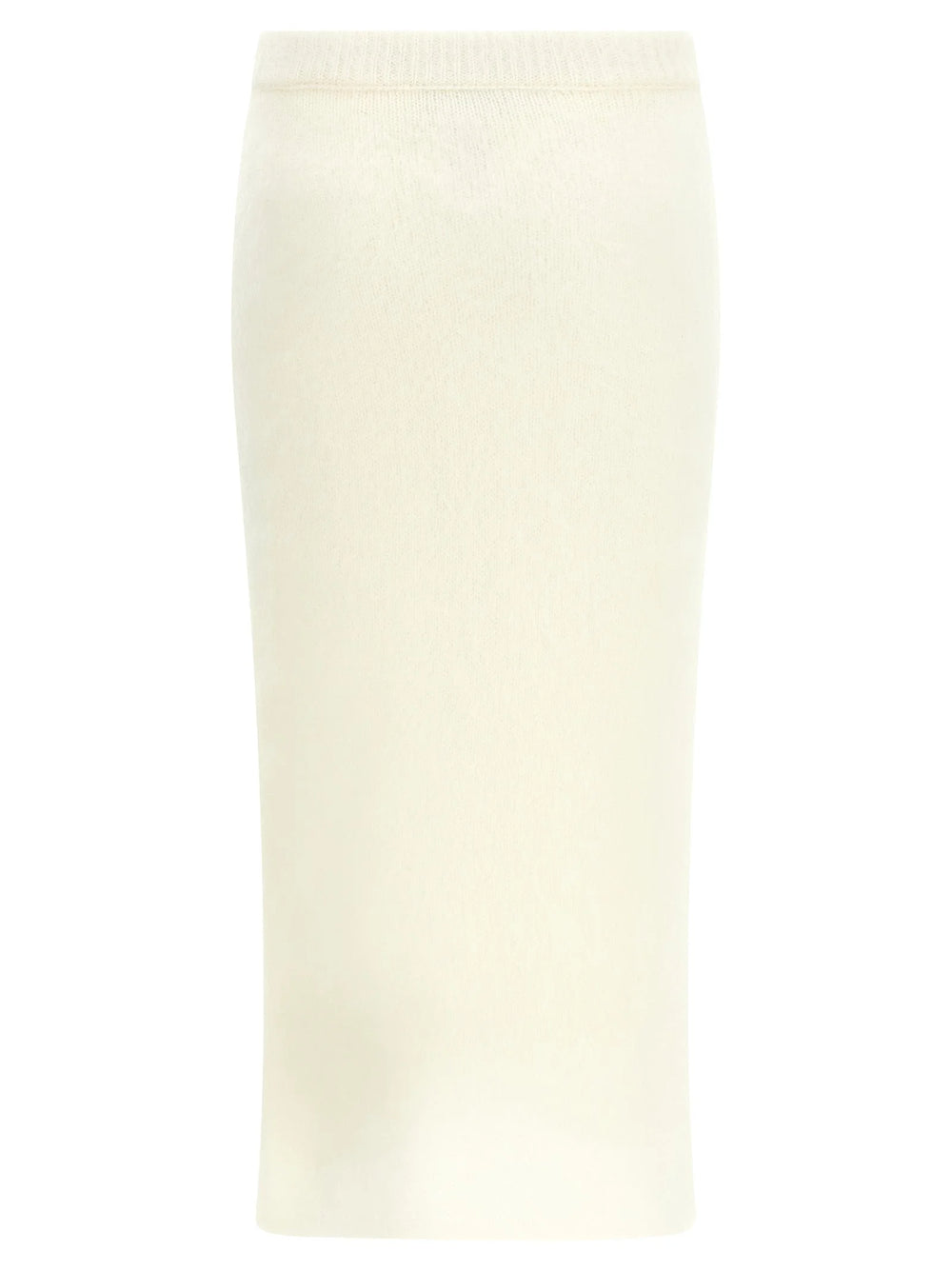 Alessandra Rich White Other Fibres Midi Skirt - IT40
