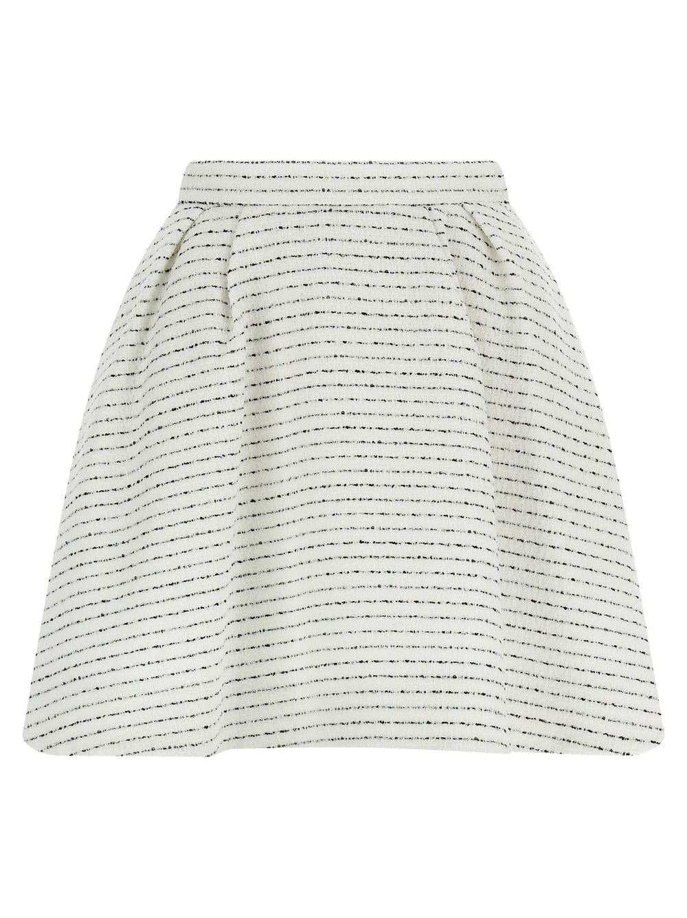 Alessandra Rich White Polyamide Long Skirt
