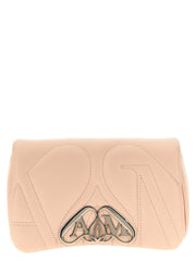 Alexander McQueen Beige Lamb Leather Crossbody Bag