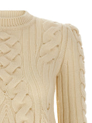 Alexander McQueen Beige Wool Cardigan - S
