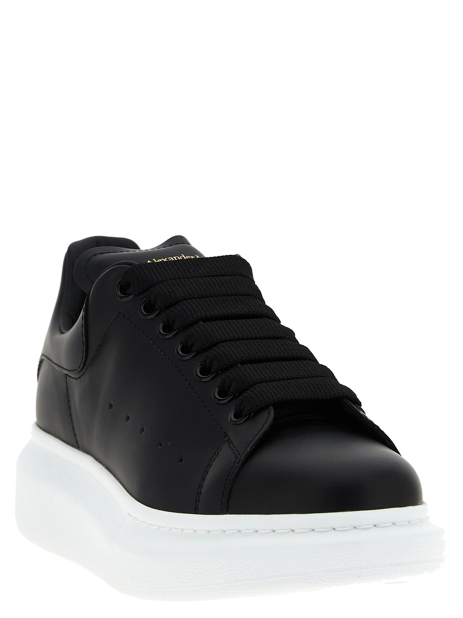 Alexander McQueen Bicolor Bovine Leather Low Top Sneakers - EU35/US5