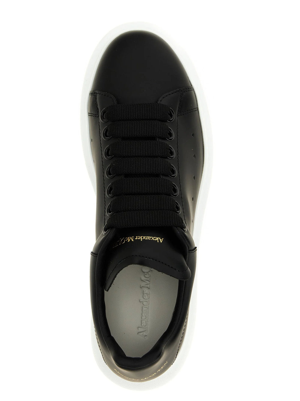 Alexander McQueen Bicolor Bovine Leather Low Top Sneakers - EU35/US5