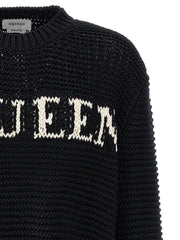 Alexander McQueen Bicolor Cotton Cardigan - L