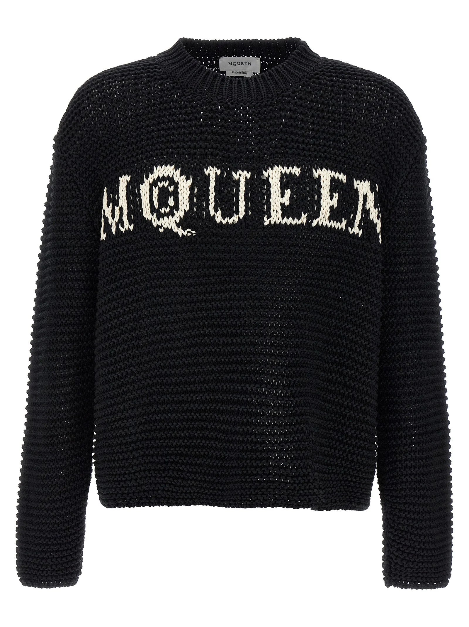 Alexander McQueen Bicolor Cotton Cardigan - L