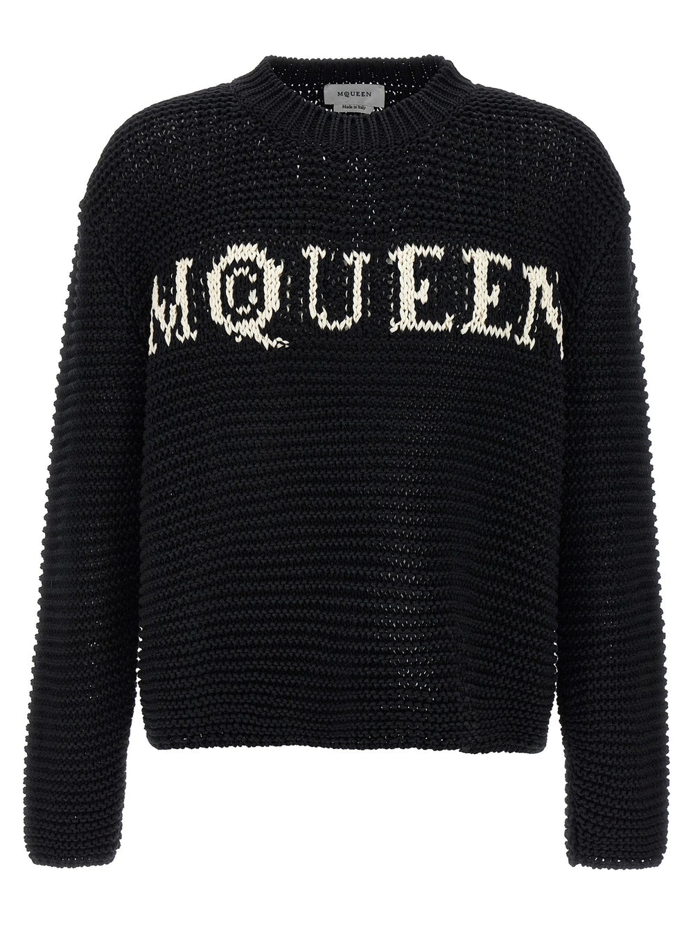 Alexander McQueen Bicolor Cotton Cardigan - L