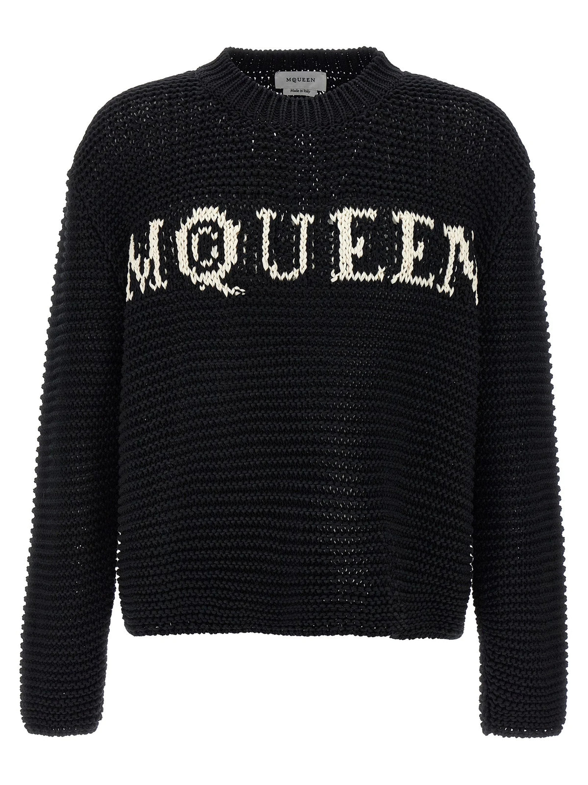 Alexander McQueen Bicolor Cotton Cardigan - L