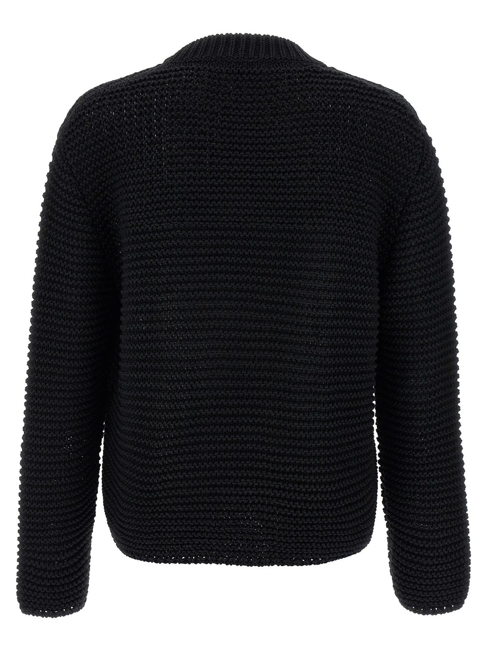 Alexander McQueen Bicolor Cotton Cardigan - L