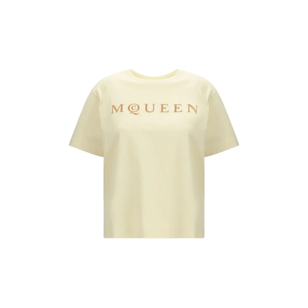 Alexander McQueen Bicolor Cotton T-Shirt