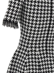 Alexander McQueen Bicolor Viscose Short Dress - S