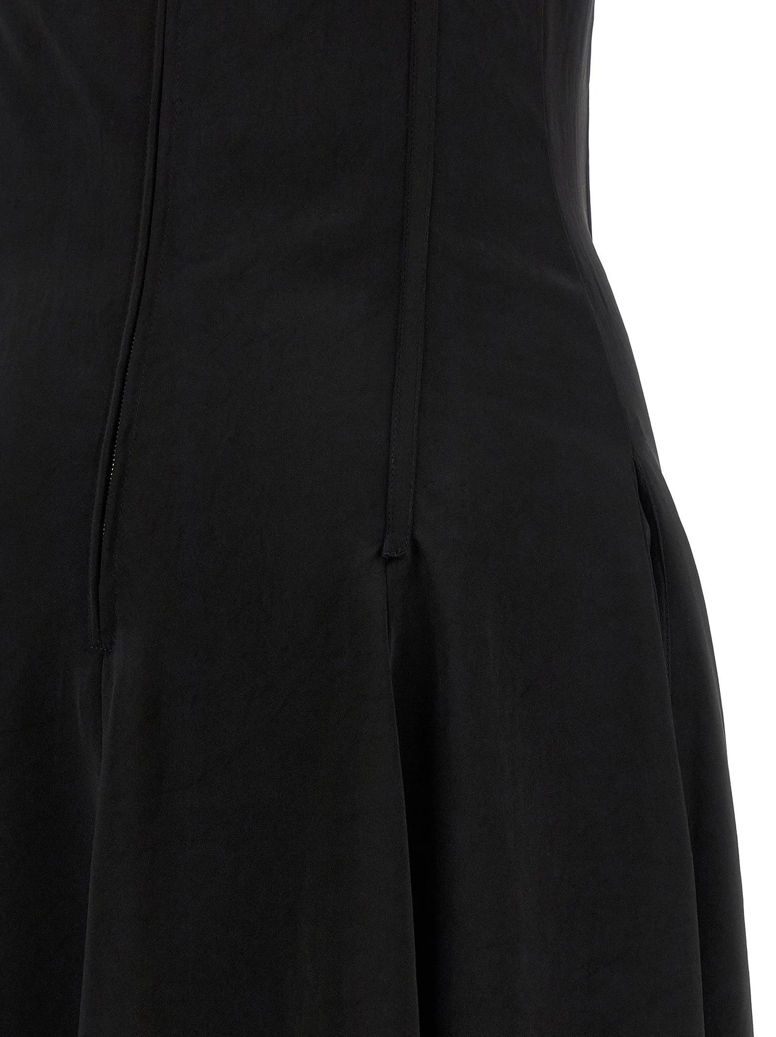 Alexander McQueen Black Acetate Long Dress - IT40