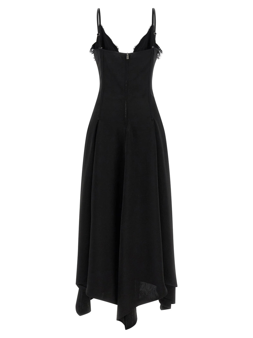 Alexander McQueen Black Acetate Long Dress - IT40
