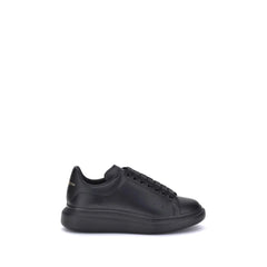 Alexander McQueen Black Calf Leather Bos Taurus Platform Sneakers