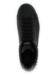 Sneakers Chunky de Camurça Preta Alexander McQueen