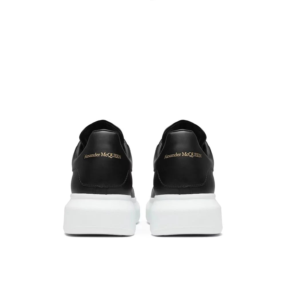Alexander McQueen Black Calfskin Chunky Sneakers - EU48.5/US15.5