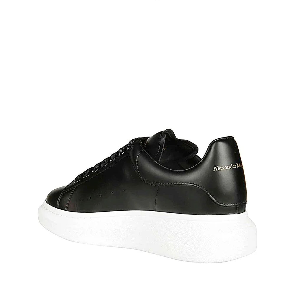 Alexander McQueen Black Calfskin Chunky Sneakers - EU48.5/US15.5
