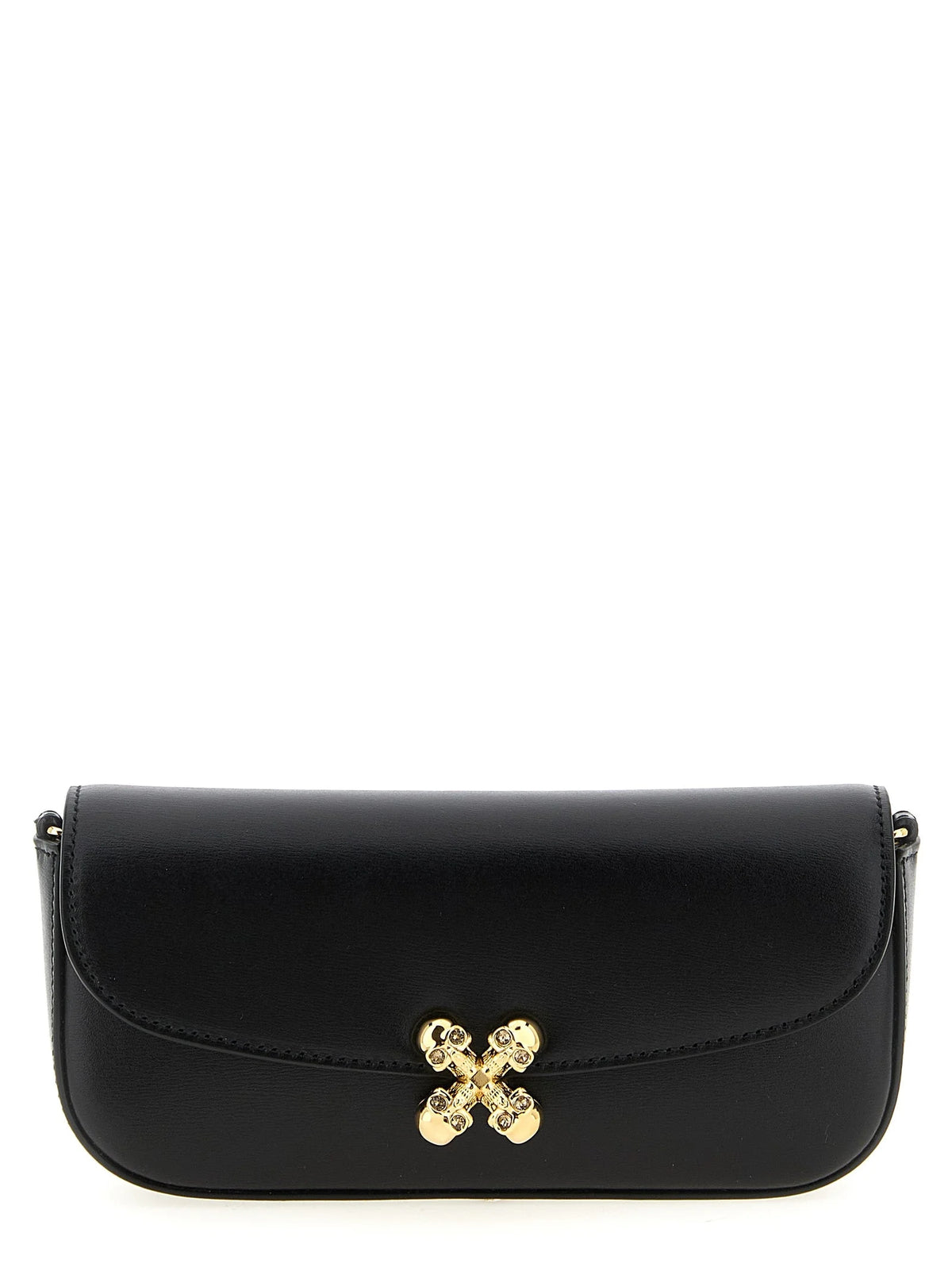 Alexander McQueen Black Calfskin Crossbody Bag