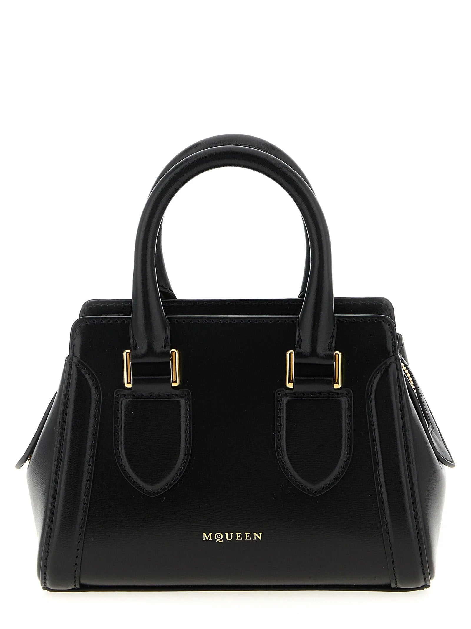 Alexander McQueen Black Calfskin Handbag