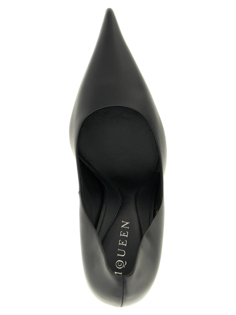 Alexander McQueen Black Calfskin High Heel Pumps