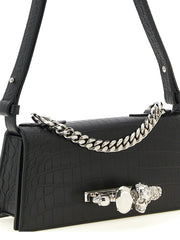 Alexander McQueen Black Calfskin Shoulder Bag